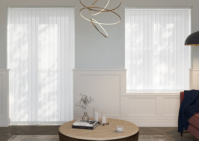 Deanna, Ice White - Vertical Blind - Image 6